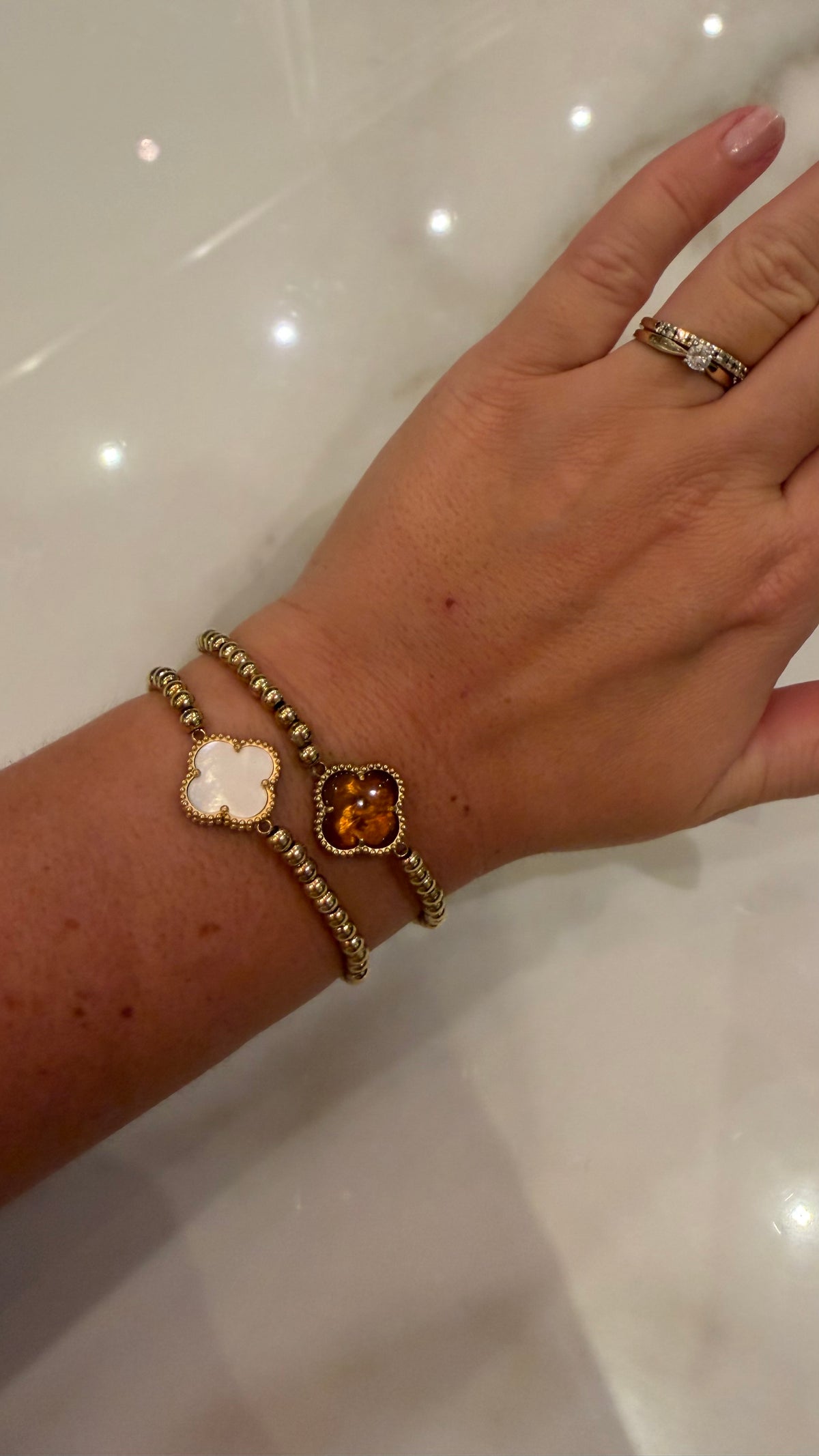 Armband klaver