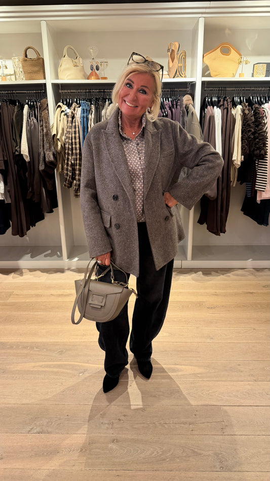 Vicolo blazer jas taupe