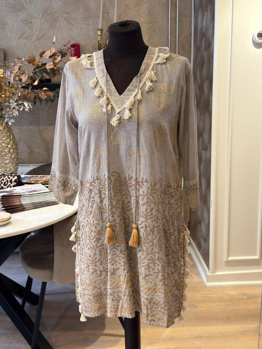 Marbella tuniek gold
