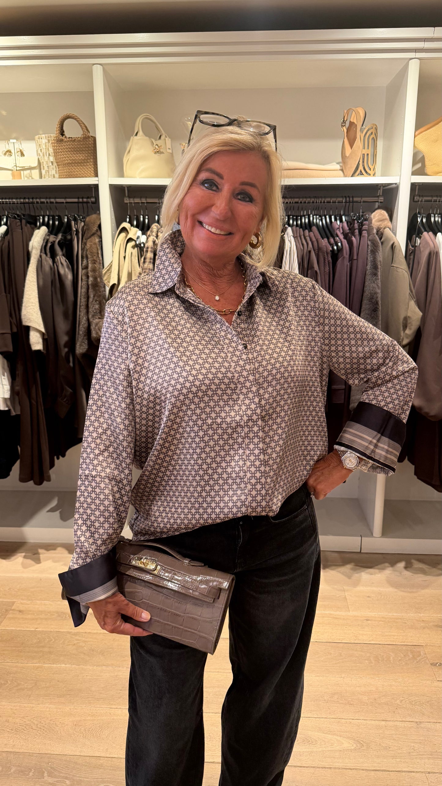 Neo noir Blouse mistain