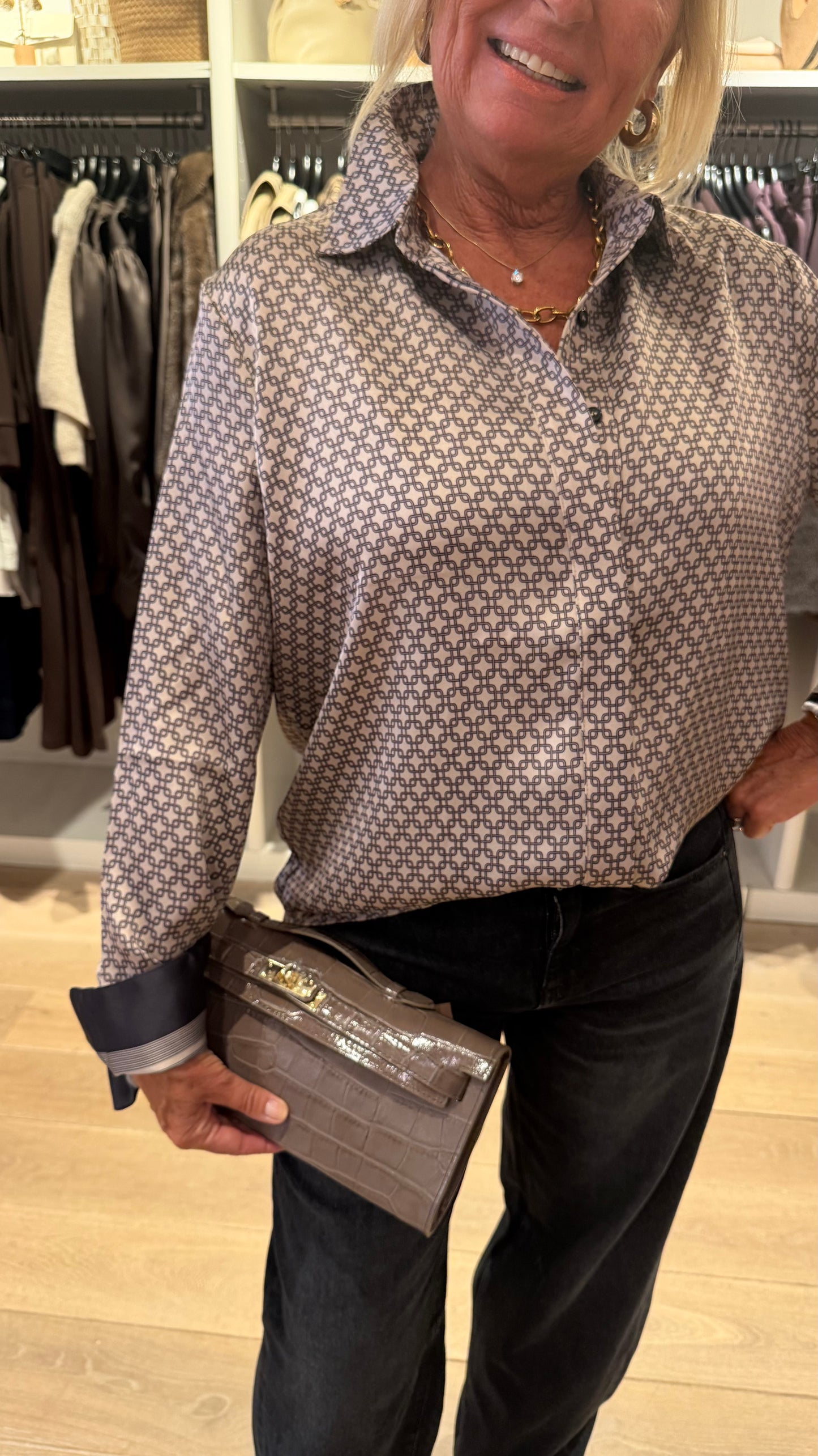 Neo noir Blouse mistain