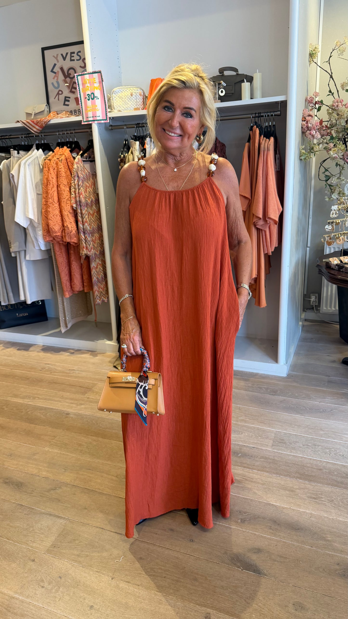 Jurk viscose mariska