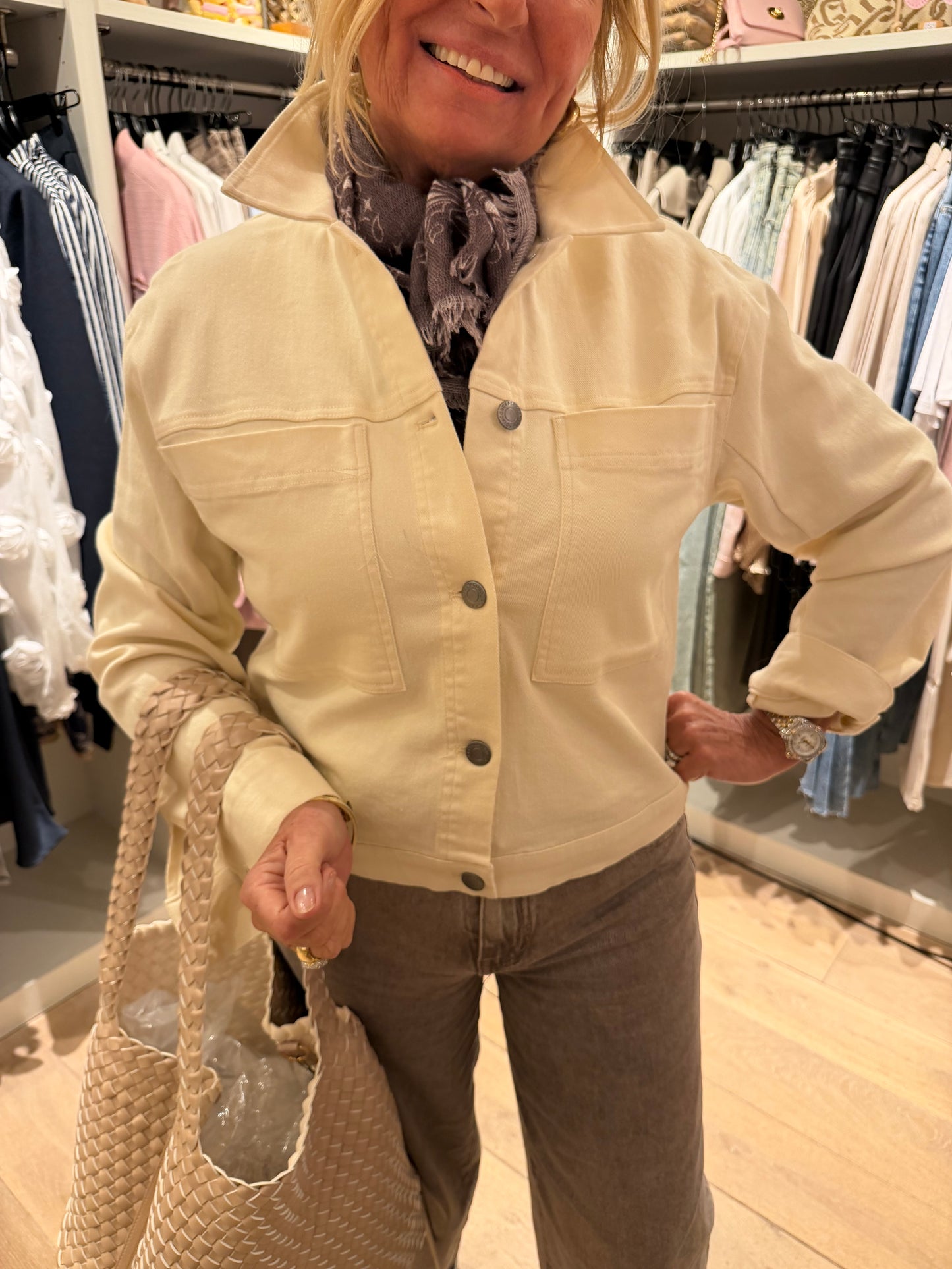 Soya concept denim jacket