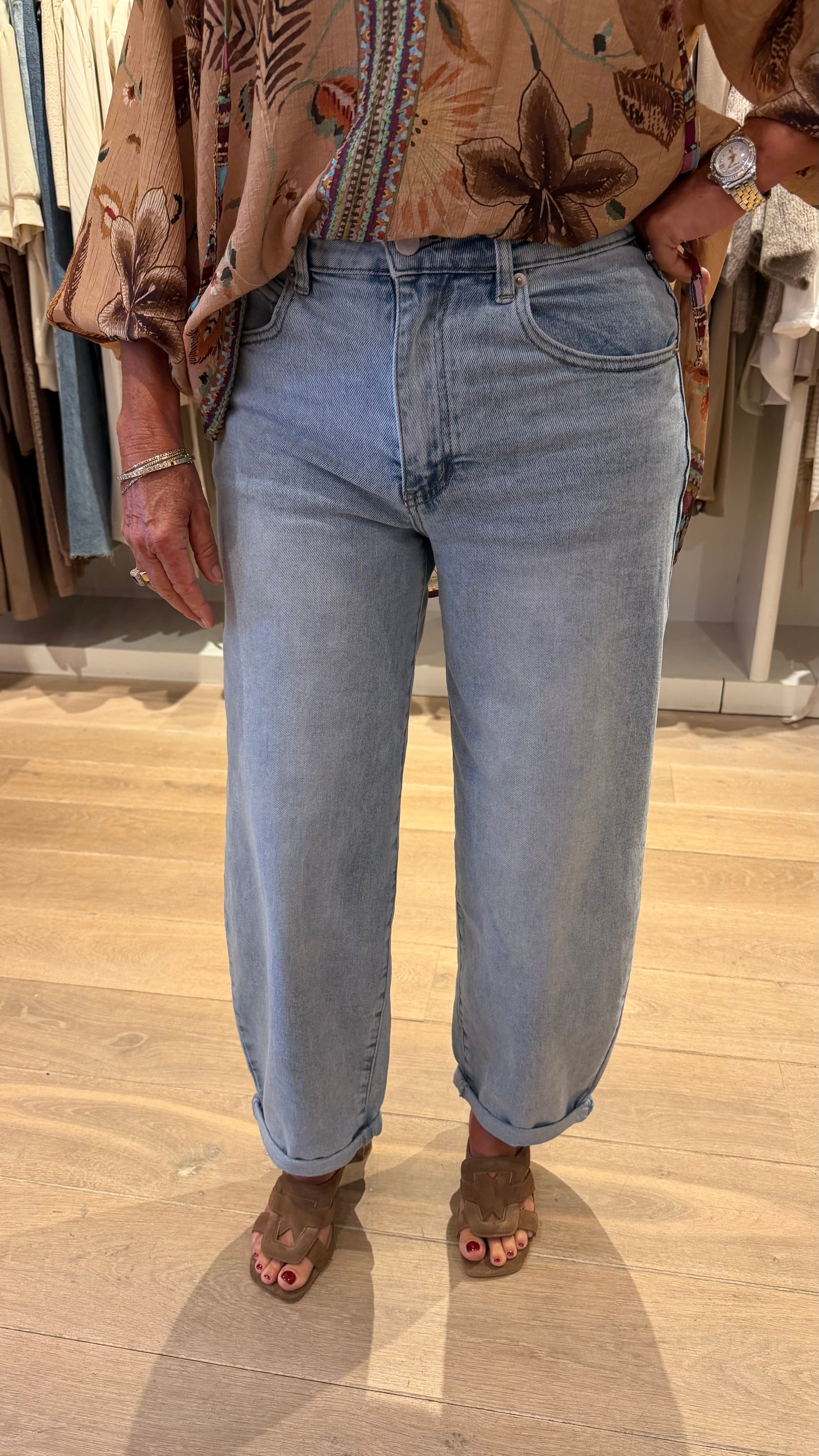 Jeans barrel