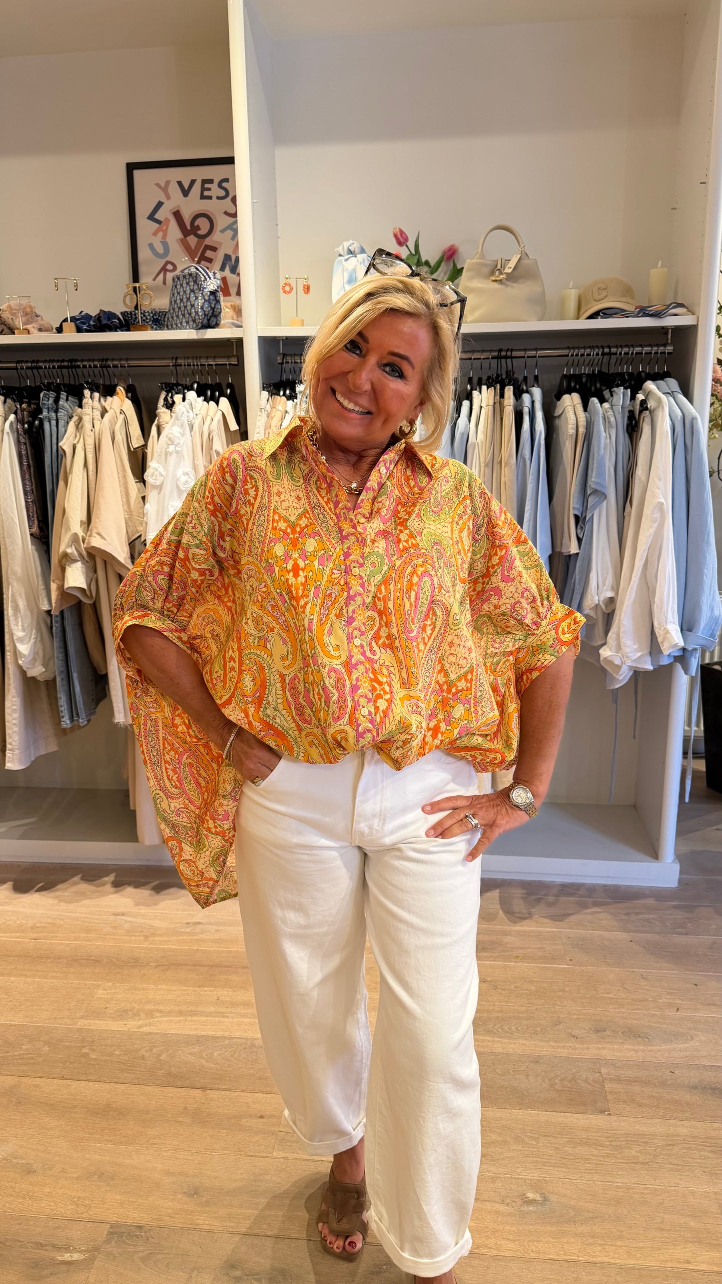 Blouse print goa