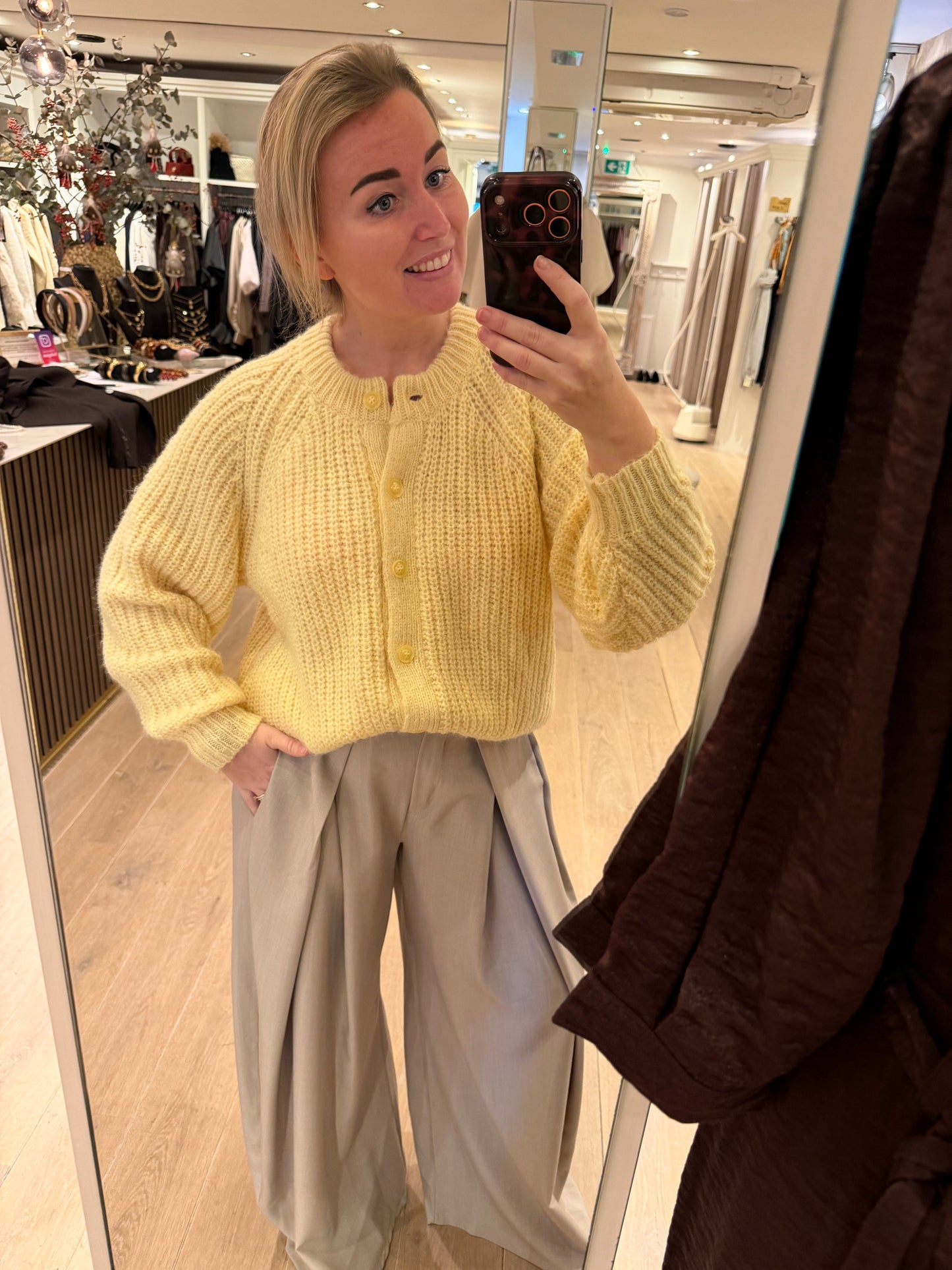 Peppercorn vest geel