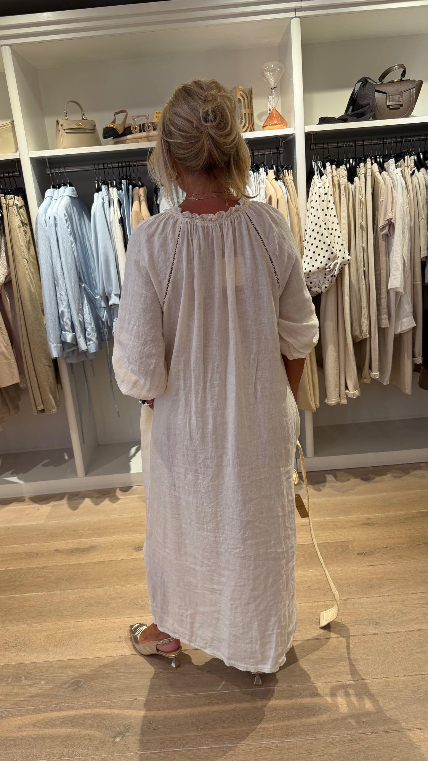 Jurk linnen Melia