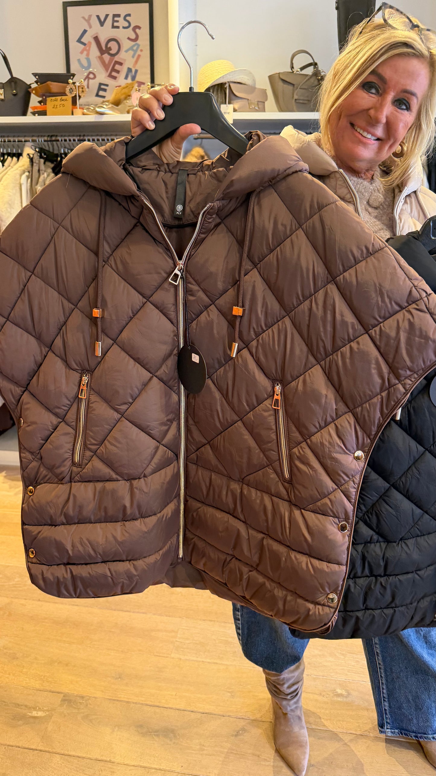 Bodywarmer gevoerd