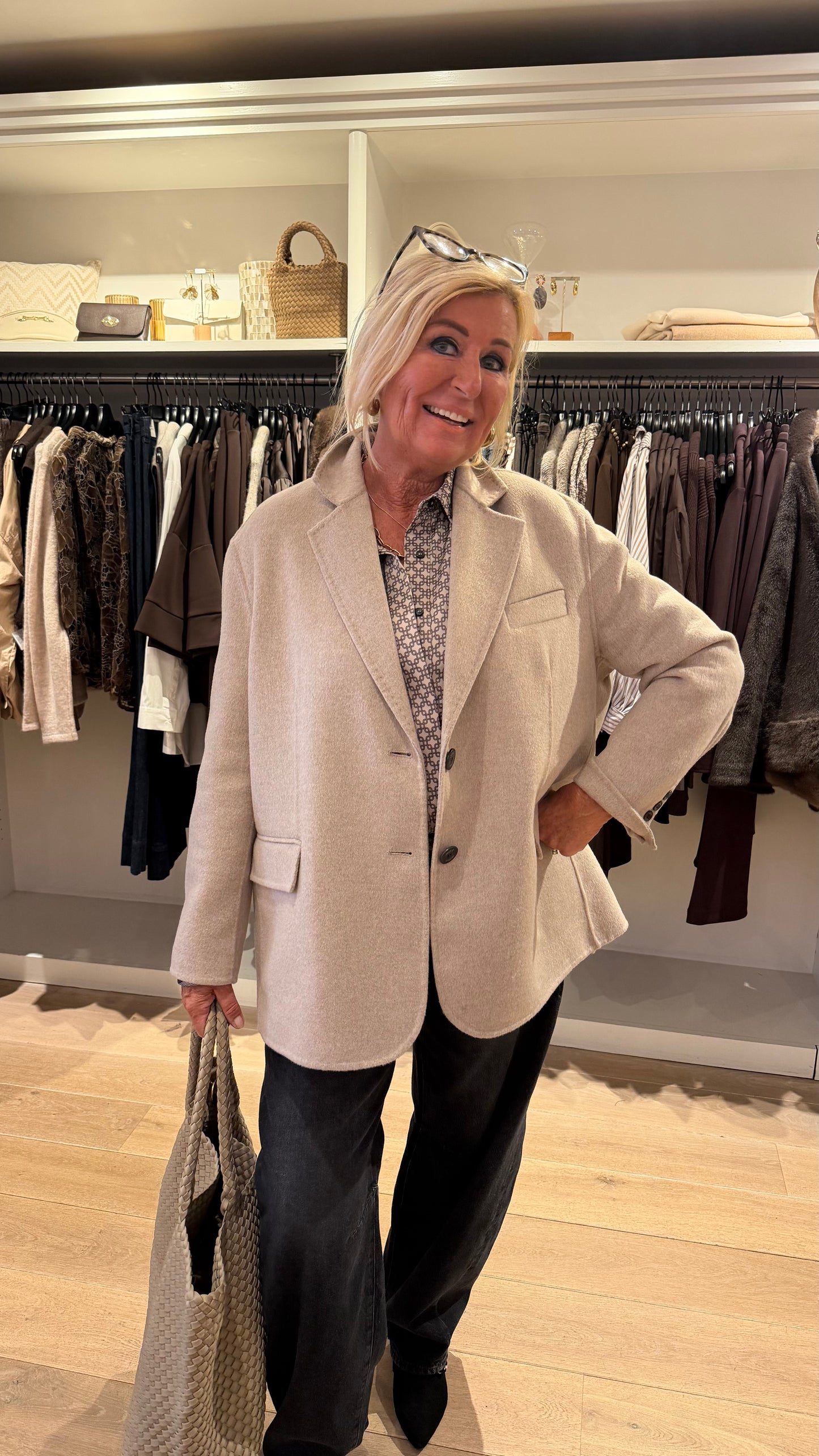 Vicolo blazer jas zand