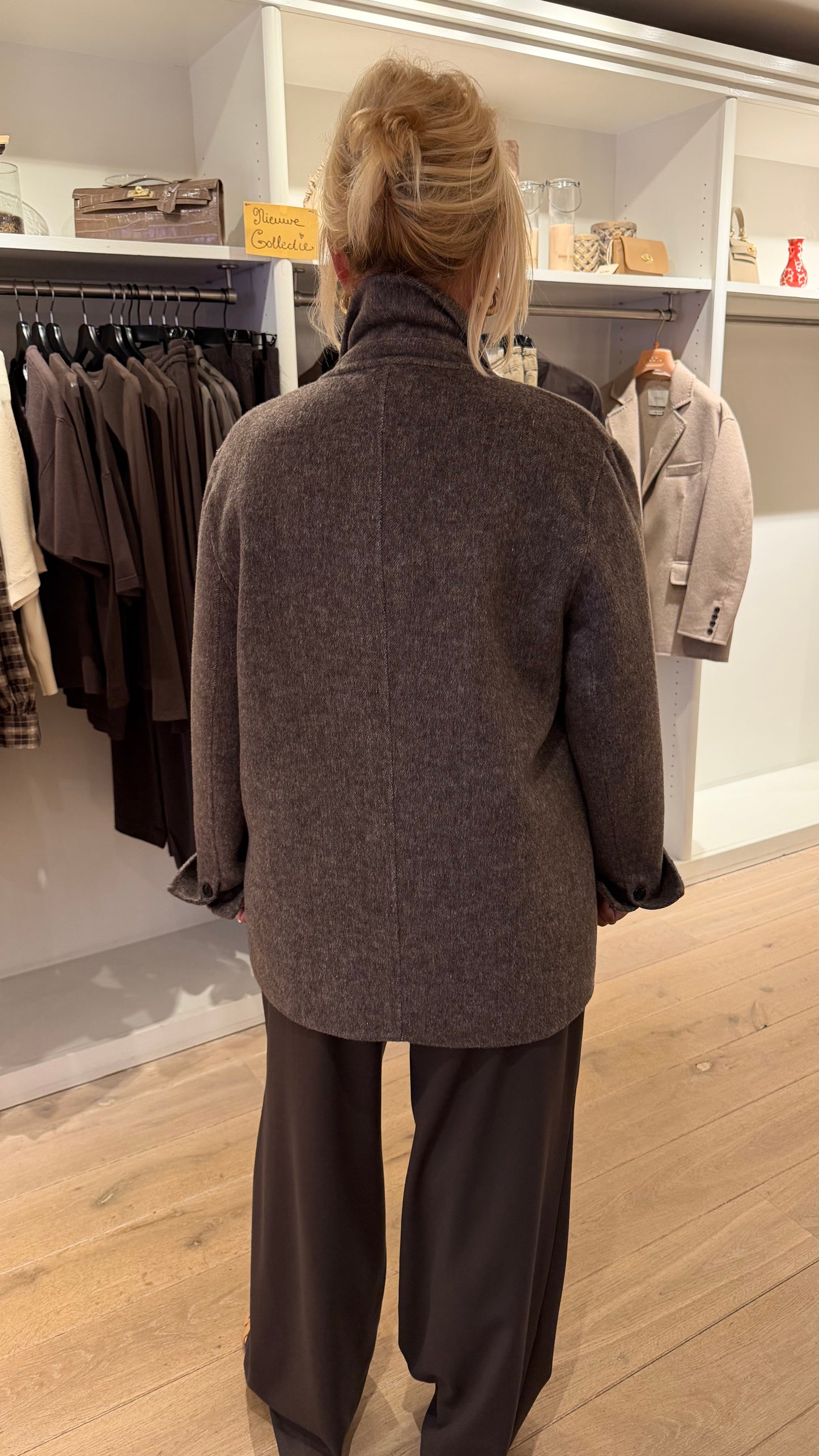 Vicolo blazer jas taupe