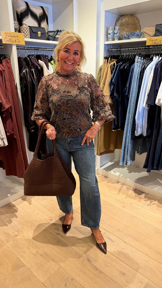 Aaiko blouse shaila velvet