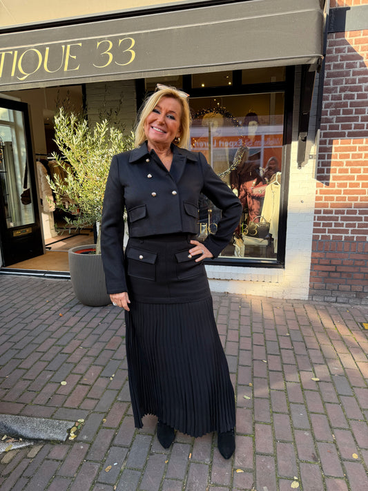 Bruuns bazaar rok shennia zwart