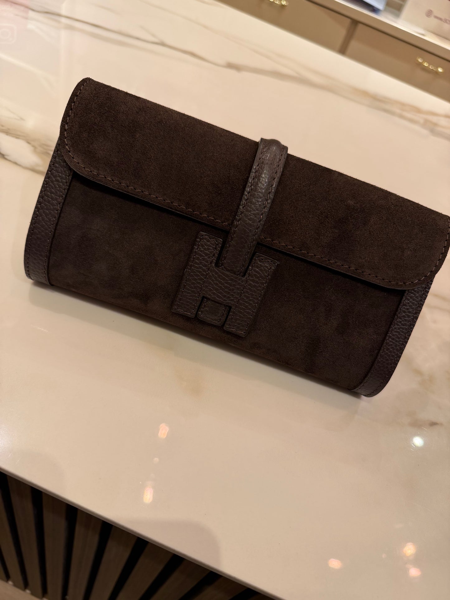 Tas H donkerbruin