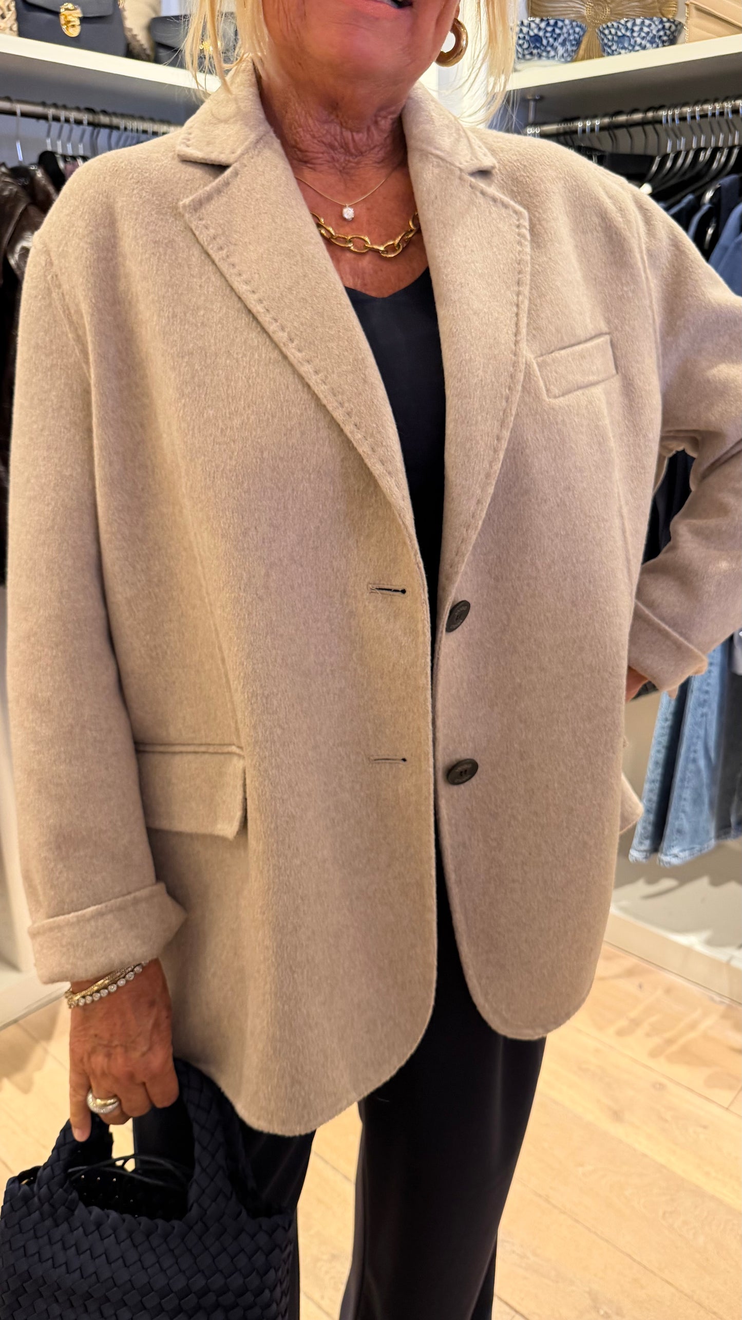 Vicolo blazer jas zand