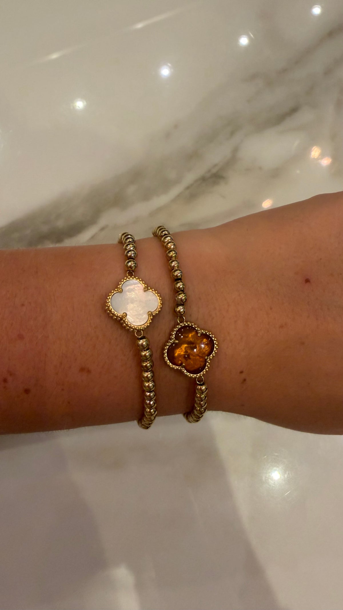 Armband klaver
